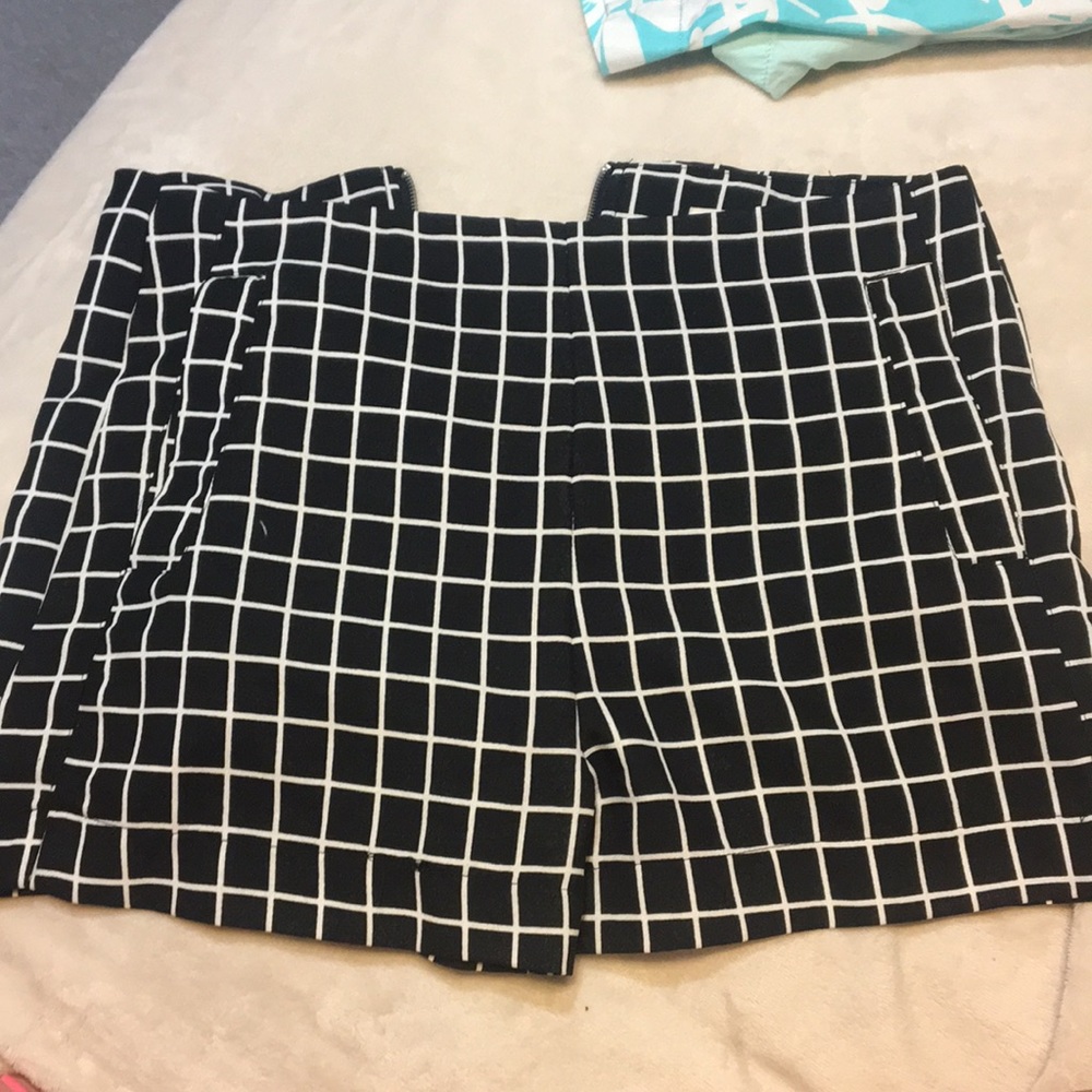 High rise shorts